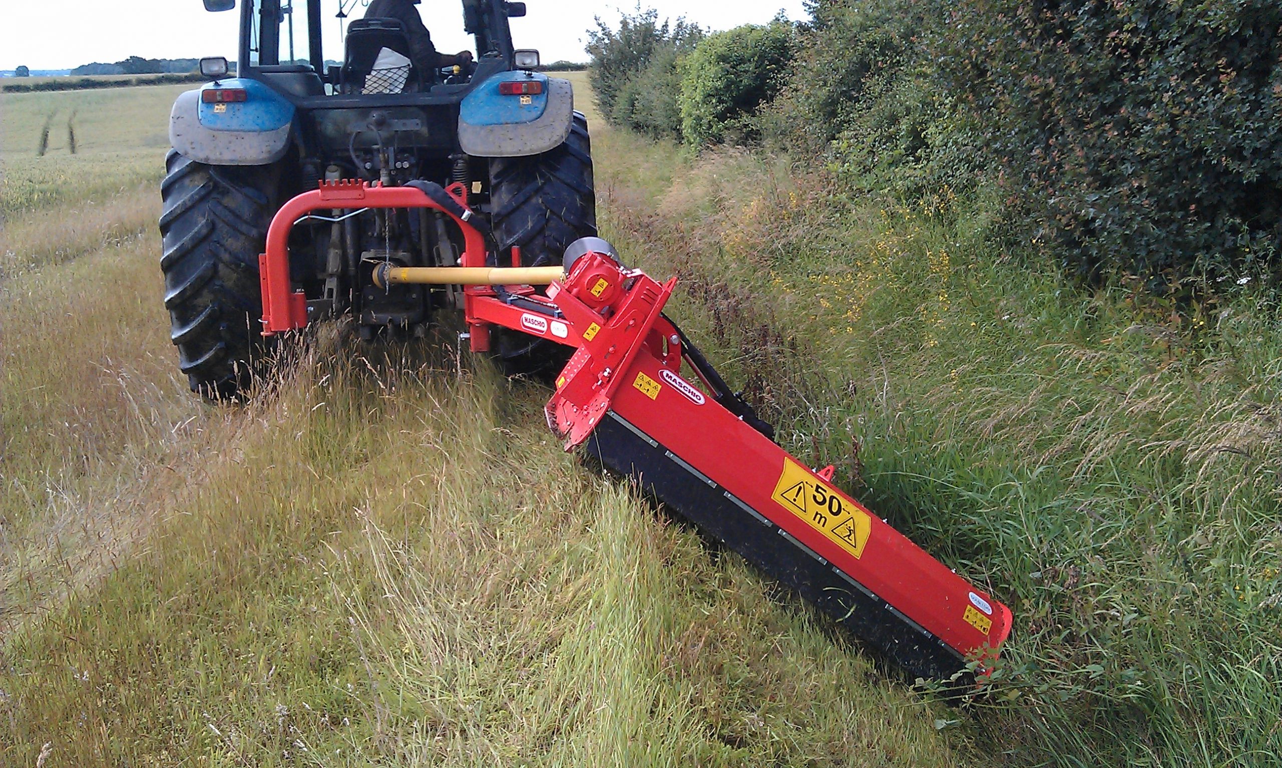 Maschio GIRAFFA XL Medium Duty Offset Flail Mower G Richardson Agri